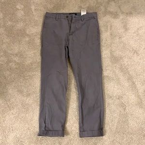 Banana Republic Grey Chino Pants 31x32